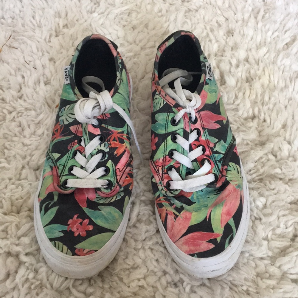Floral Vans